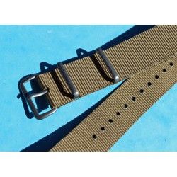 ROLEX JAMES BOND KHAKI Nylon NATO WATCH BAND Strap Military G-10 SUBMARINER 5512, 5513, 1665, 16660, 14060, 16800, 168000