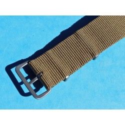 ROLEX JAMES BOND KHAKI Nylon NATO WATCH BAND Strap Military G-10 SUBMARINER 5512, 5513, 1665, 16660, 14060, 16800, 168000