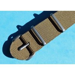 ROLEX JAMES BOND KHAKI Nylon NATO WATCH BAND Strap Military G-10 SUBMARINER 5512, 5513, 1665, 16660, 14060, 16800, 168000