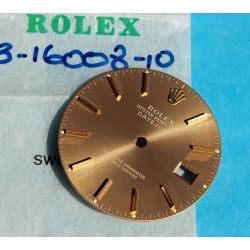 Exquisite Rolex Blond Datejust Gold Tone Texture Dial 18K/SS 16233,  16008, 16013, caliber 3035, 3135 QUICKSET