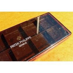 Patek Philippe Rare Watchmakers Brown plastic Storage tools & spares, accessories, Genuine Collector Case storage box