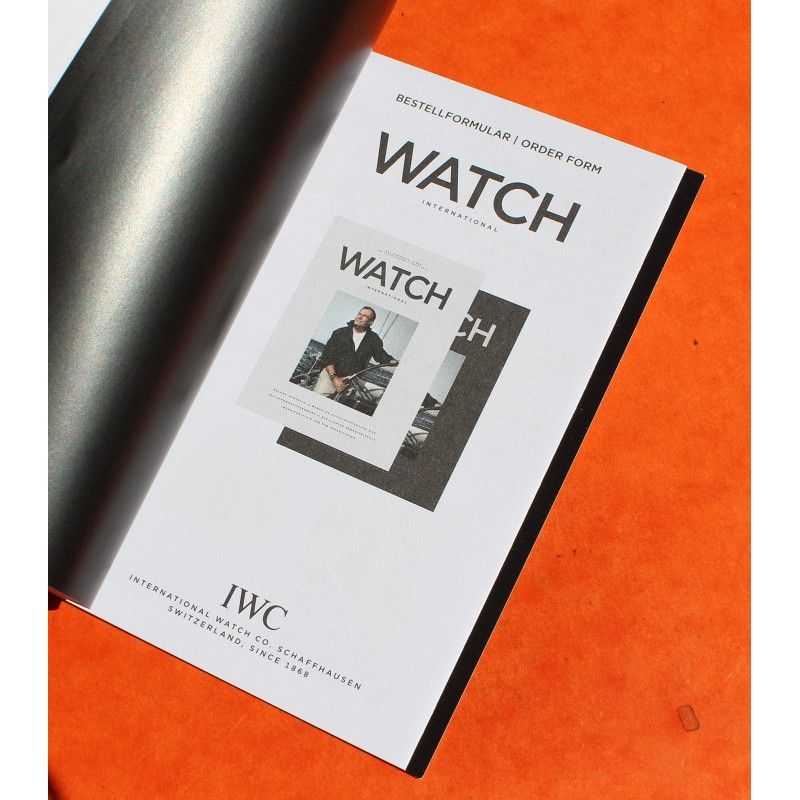 IWC MANUAL BOOKLET INGENIEUR WATCHES 3239 -40mm- 2013 VERSION 