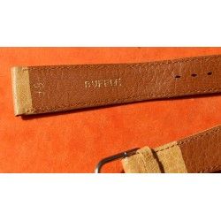 BRACELET CUIR DE BUFFLE AVEC BOUCLE 18mm COULEUR BEIGE