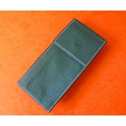 New Rolex Green Leather Watch Pouch Holder Case