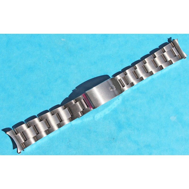 ROLEX MEDIUM /JUNIOR SIZE 78350 / 551B 17MM STAINLESS STEEL OYSTER BRACELET HEAVY LINKS 904L STEELINOX