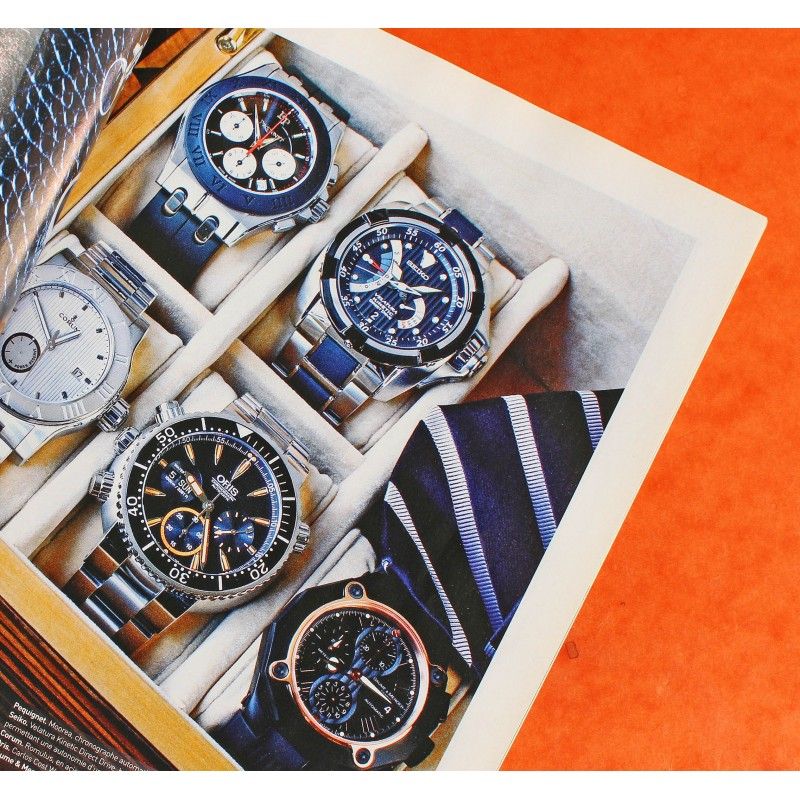 MAGAZINE MONTRES L'EXPRESS 2008 : BREGUET, BREIL, BREITLING, BUCHERER, BULGARI, ROLEX, IWC, VACHERON CONSTANTIN 