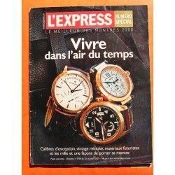 COLLECTIBLE FRENCH WATCHES MAGAZINE L'EXPRESS 2008 : BREGUET, BREIL, BREITLING, BUCHERER, BULGARI, ROLEX, IWC