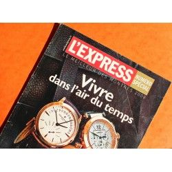 MAGAZINE MONTRES L'EXPRESS 2008 : BREGUET, BREIL, BREITLING, BUCHERER, BULGARI, ROLEX, IWC, VACHERON CONSTANTIN 