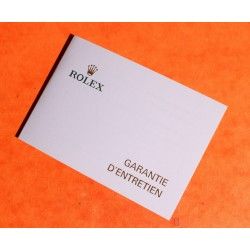 ROLEX RARE GARANTIE D'ENTRETIEN PAPIER -REVISION DE MONTRES TUDOR, ROLEX VIERGE