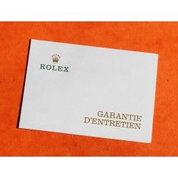 ROLEX RARE GARANTIE D'ENTRETIEN PAPIER -REVISION DE MONTRES TUDOR, ROLEX VIERGE
