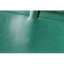 RARE AUTHENTIC ROLEX ACCESSORIE GREEN LEATHER BRIEFCASE, DOCUMENTS CASE BAG MENS