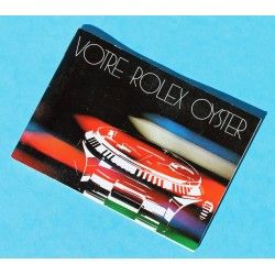 Booklet ROLEX "Votre Rolex Oyster" French language Brochure 80´S EXPLORER Instruction SUBMARINER, GMT, DAYTONA, DATEJUST