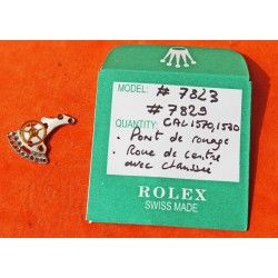 Rolex pre-owned watch movement 1560 base 1530 train wheel bridge 7823 & Center wheel factory part 7829 automatic movement 