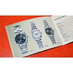 LIVRET Vintage Montres Rolex Oyster Perpetual Date 1997 ref 15238, 15223, 15200, 69160, 15210, 69240, 69190