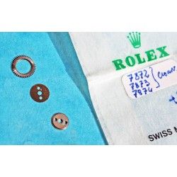 Pièces Rolex horlogères ref 7872, 7873, 7874, Roue de couronne, Noyau et Asisse de roue de couronne Cal 1570, 1520, 1530 