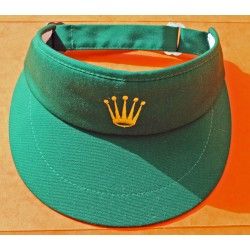 ★★ Rare Rolex Genuine Visor Green Hat Cap sports goodies collectibles accessories watches ★★