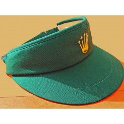 ★★ Rare Rolex Genuine Visor Green Hat Cap sports goodies collectibles accessories watches ★★