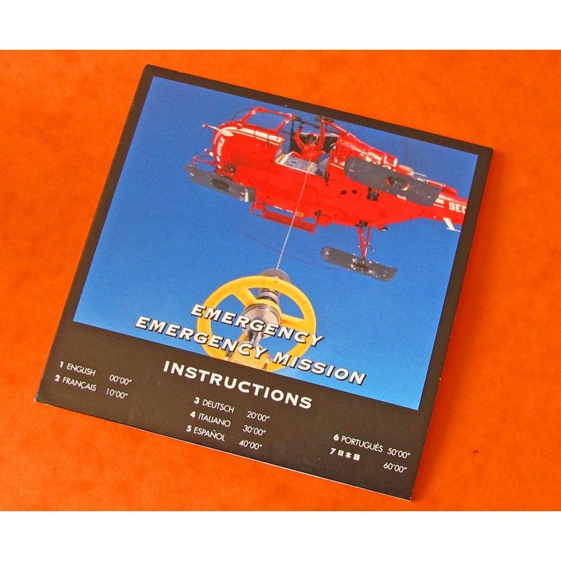 RARE BREITLING EMERGENCY DVD 