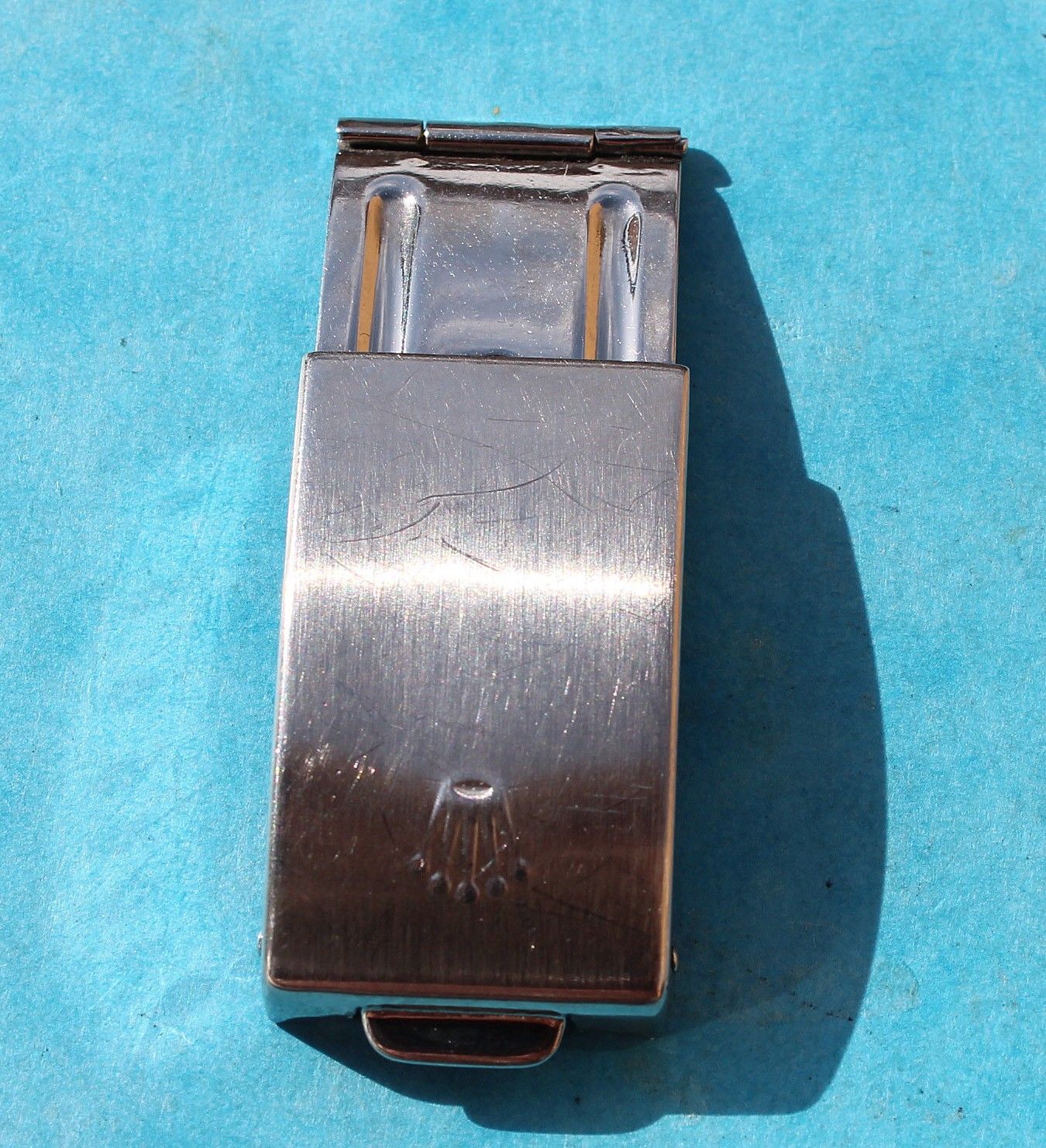 Rolex 62523H18, H1 code clasp 1983 folded Buckle Deployant 20mm Jubilee Bracelet GMT 16713 