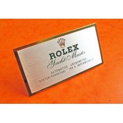 PLAQUE ROLEX GOODIES YACHMASTER COLLECTION