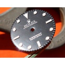 ▄▀▄Cadran montres Rolex 5513 Luminova cerclé Submariner BICCHIERINI, SPIDER, spiderweb, Calibre automatique 1520, 1530▀▄▀