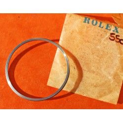 Rolex NOS rare vintage anneau de verre plexiglas 6538, 6536, 5510, 5508, retaining bezel ring SUBMARINER JAMES BOND 007