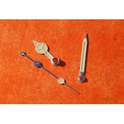 VINTAGE 70's ROLEX CREAMY TONS ORIGINAL 5513, 5512, 5514 TRITIUM HANDS SET SUBMARINER MERCEDES Cal 1520, 1530 auto