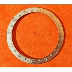 ORIGINAL VINTAGE FADED INSERT DE LUNETTE MONTRE ROLEX GMT MASTER II 16713, 16718, 16760, 16710 ROOTBEER 