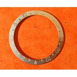 ORIGINAL VINTAGE FADED INSERT DE LUNETTE MONTRE ROLEX GMT MASTER II 16713, 16718, 16760, 16710 ROOTBEER 