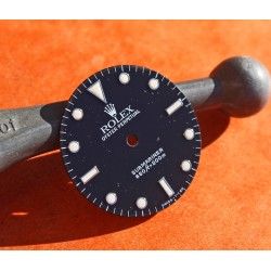 Vintage Cadran laqué montres Rolex Submariner 5513 Tritium BICCHIERINI 1986 Calibre automatique 1520, 1530