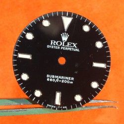 Vintage Surrounded, circled Rolex 5513 Submariner watches Tritium dial BICCHIERINI circa 1986 fits auto cal 1520, 1530