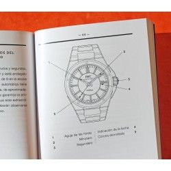 IWC MANUAL BOOKLET INGENIEUR WATCHES 3239 -40mm- 2013 VERSION 