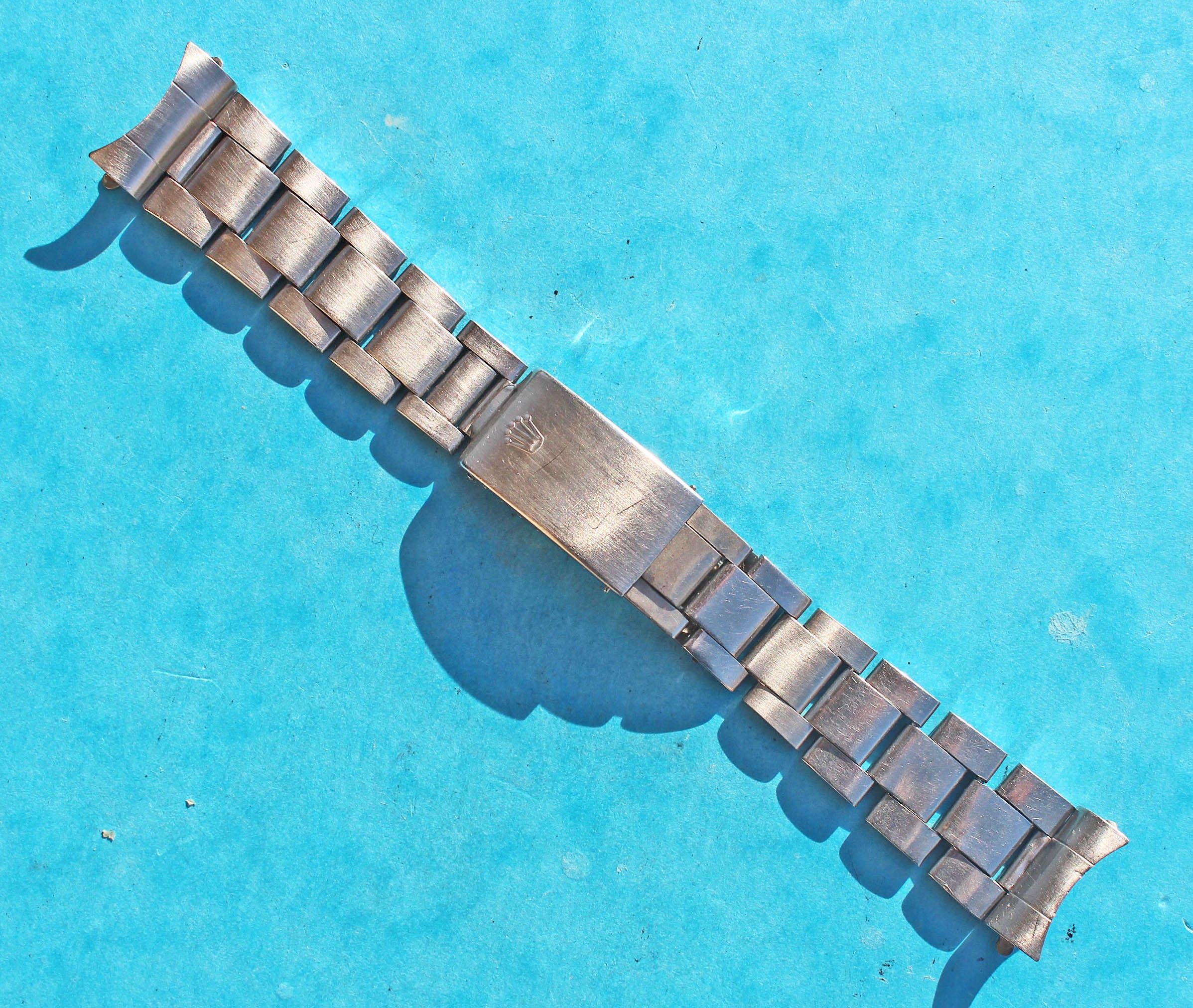 rolex oyster steel bracelet