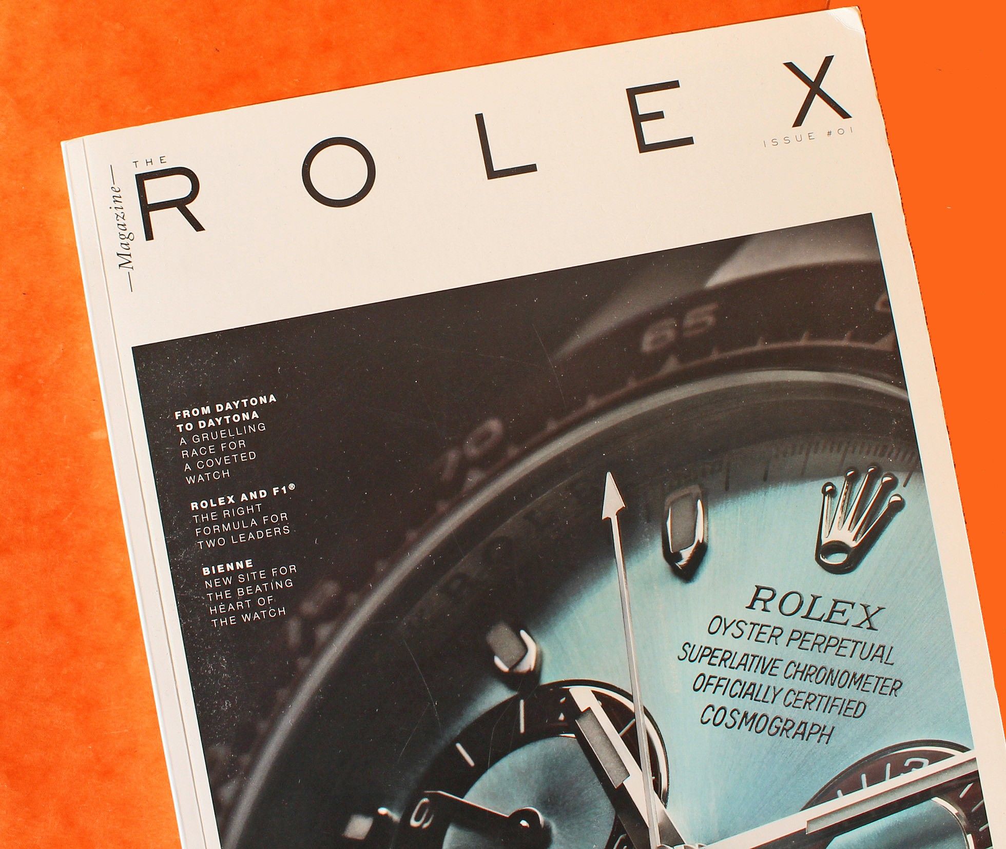 THE ROLEX MAGAZINE Issue 01 for Watch 