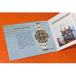 VINTAGE BOOKLET ROLEX SUBMARINER 5513-1987