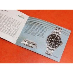 VINTAGE BOOKLET ROLEX SUBMARINER 5513-1987