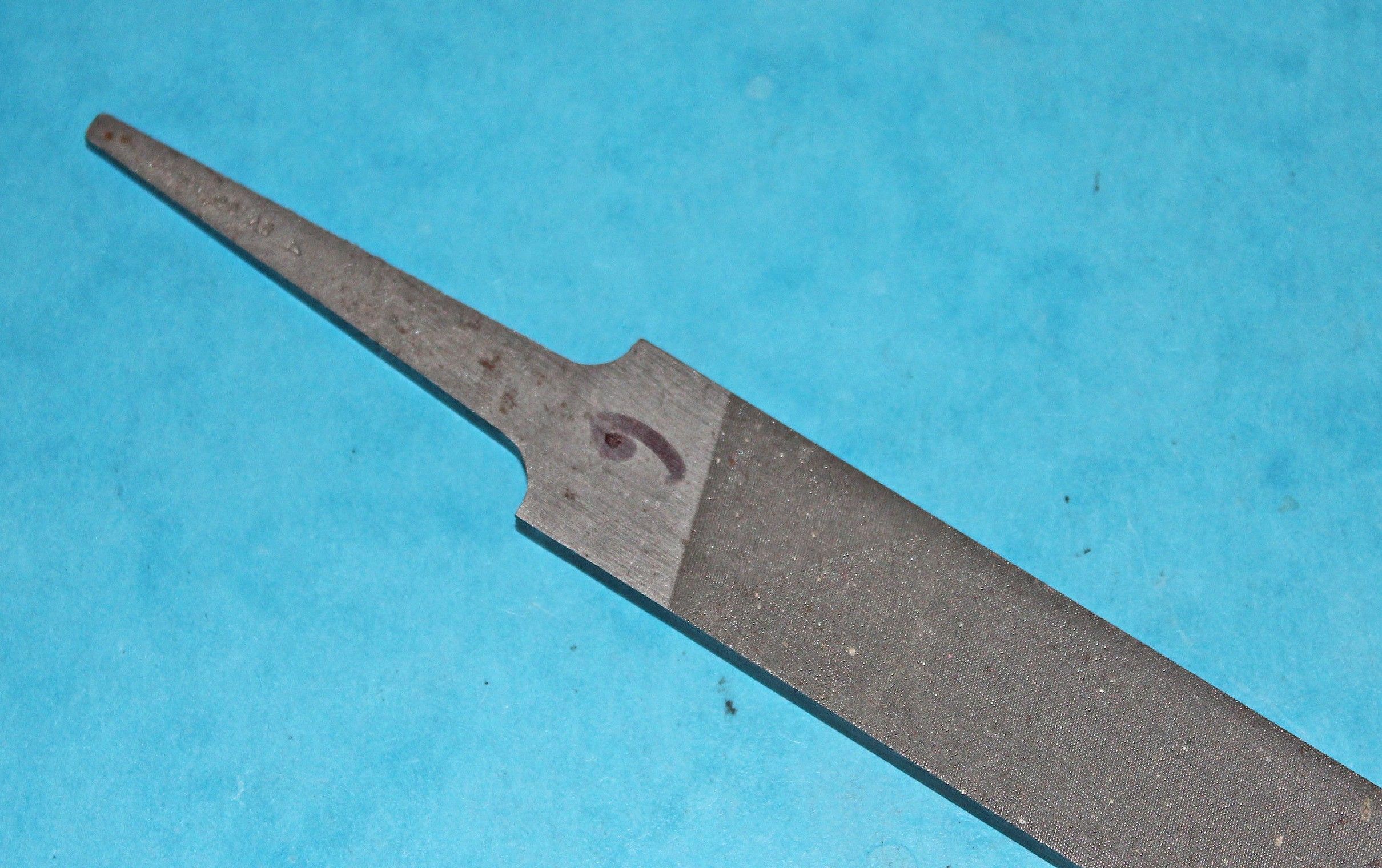 Grobet Vallorbe Precision Demi Narrow Hand File Tool for watches, Swiss