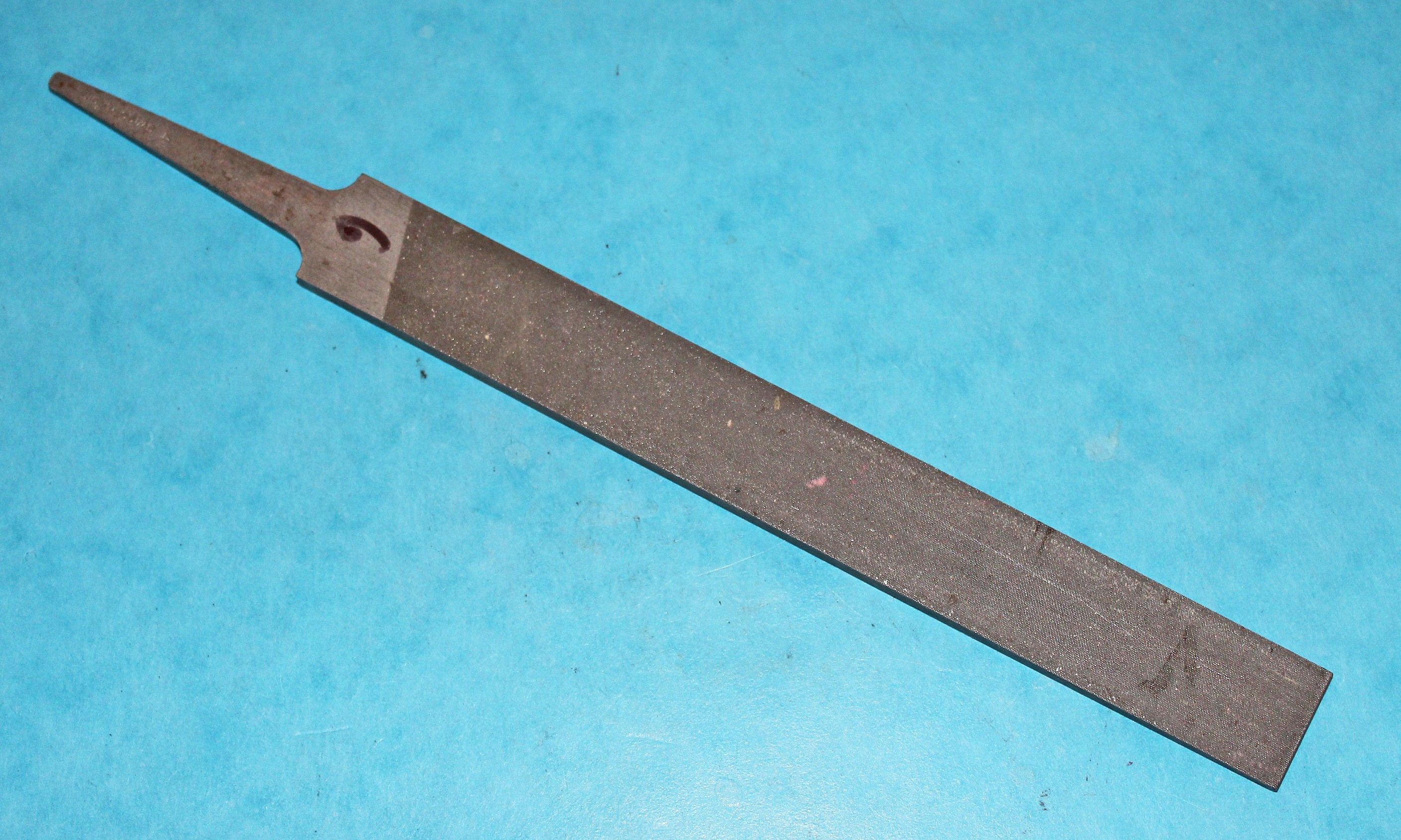 Grobet Vallorbe Precision Demi Narrow Hand File Tool for watches, Swiss