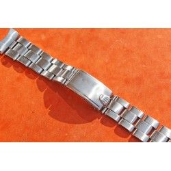 ★★ Rolex Gorgeous Vintage C.I 1970 20mm US Riveted Band Bracelet Submariner, GMT 5512, 5513, 1680, 1019, 1016, 1675 ★★