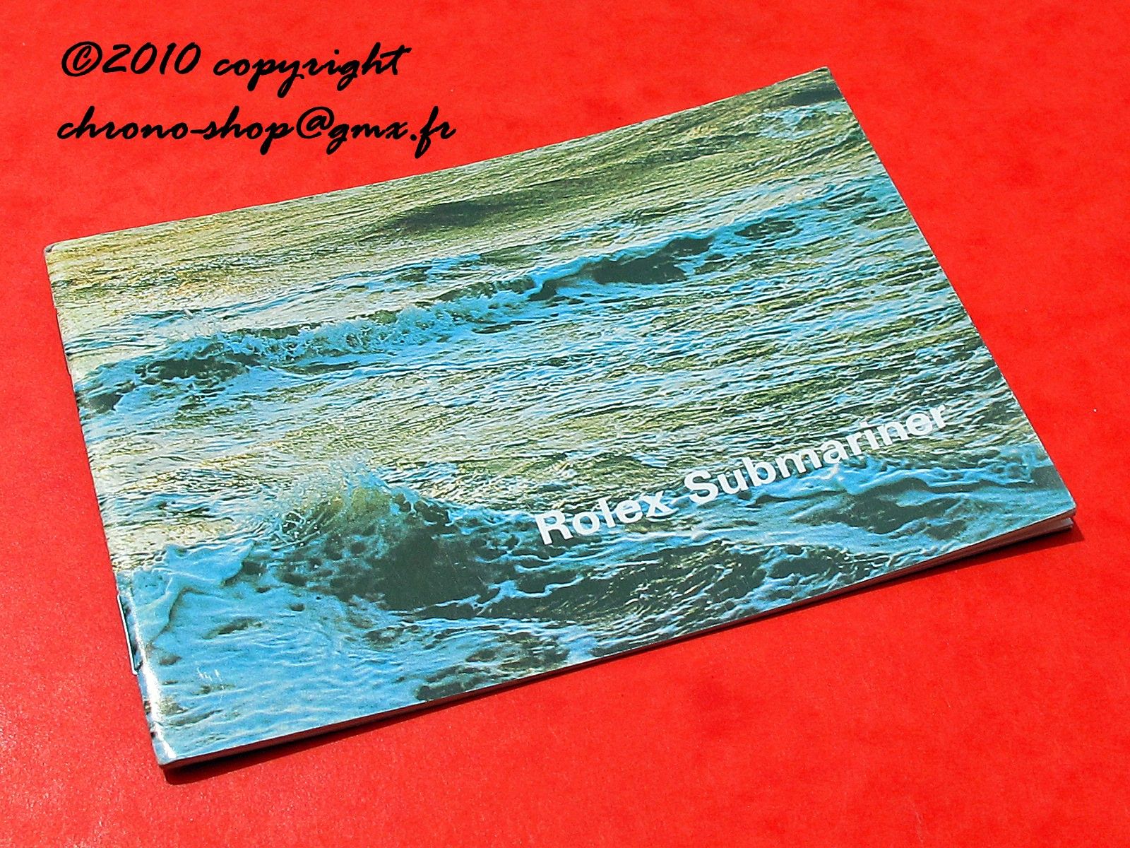 rolex submariner booklet