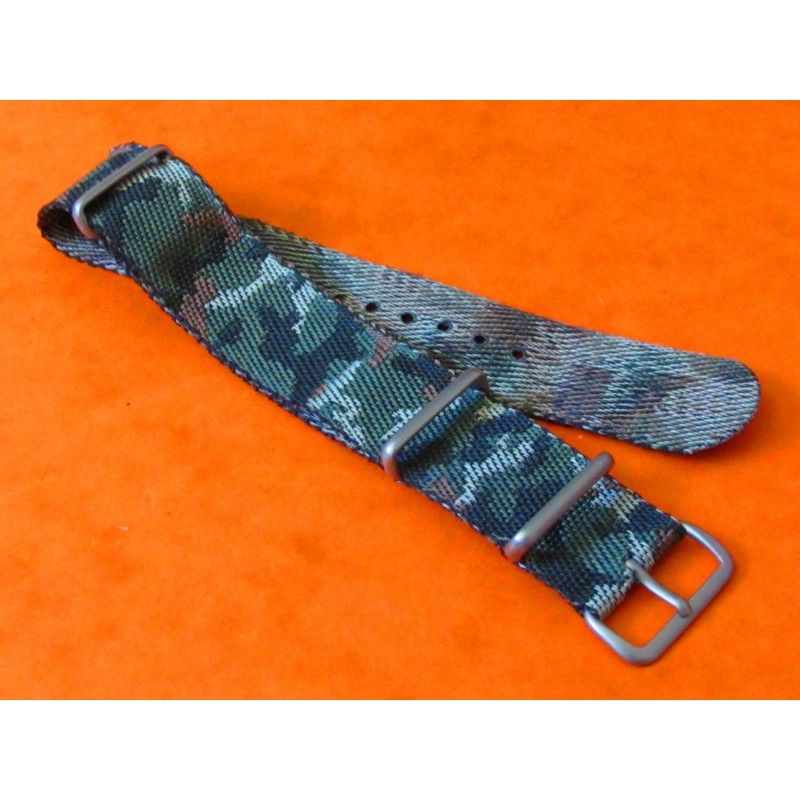 RARE CAMOUFLAGE NATO STRAP 20mm