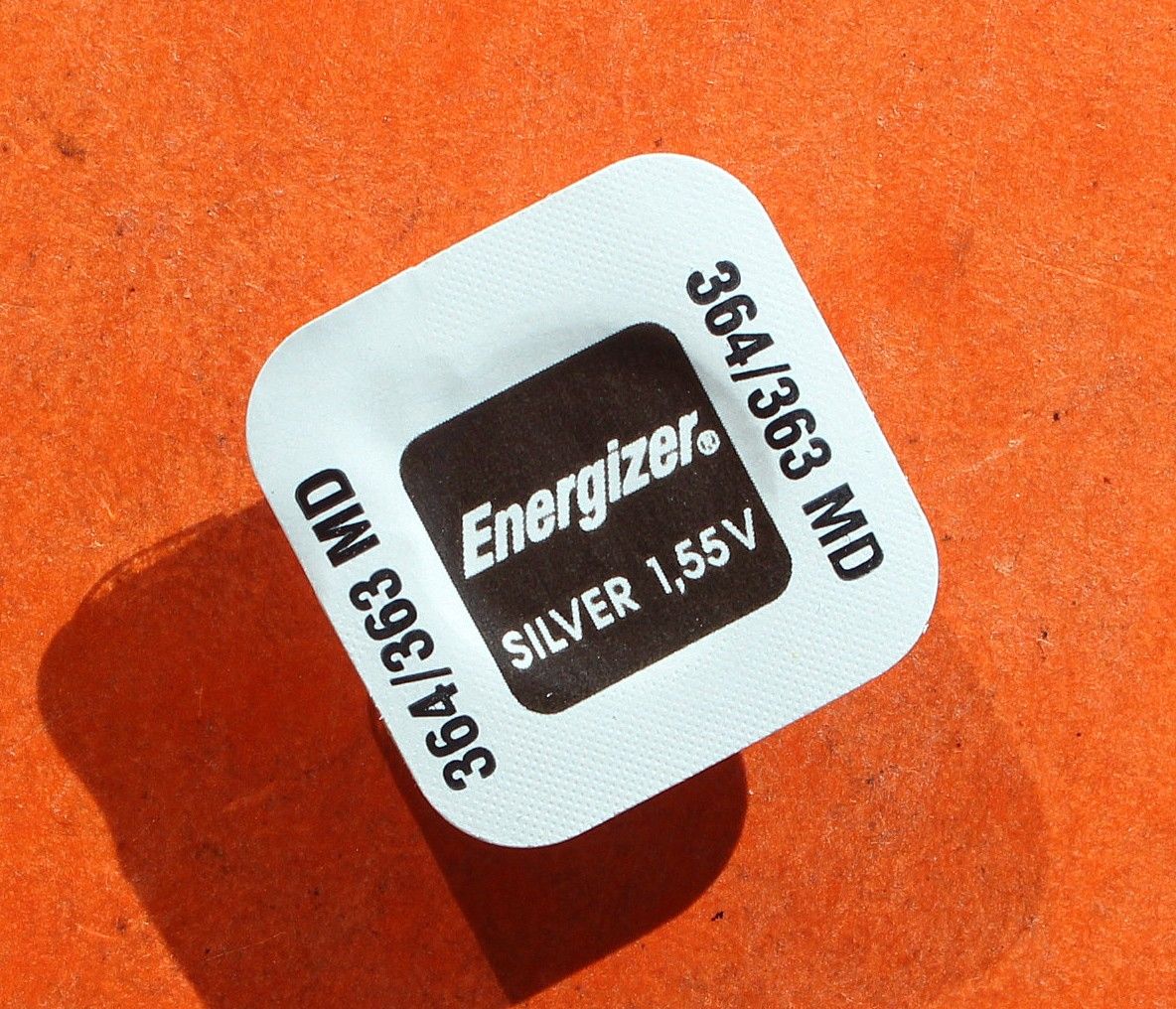 WATCH BATTERY 364-363 ENERGIZER 364-3639LD, SR621SW, SR621W, SR60