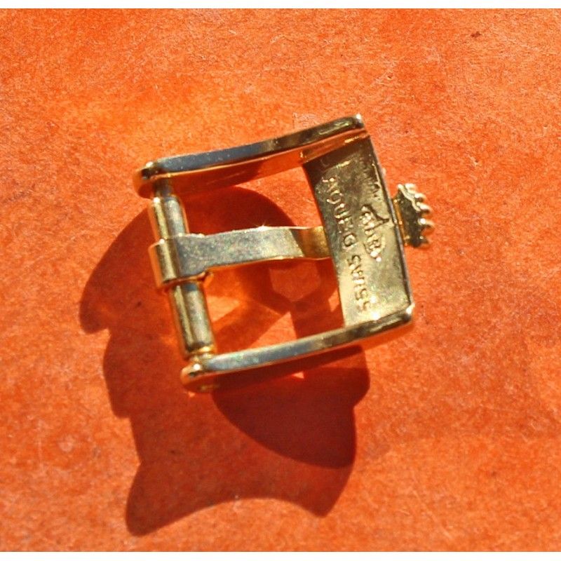 Boucle Ardillon Plaqué Or Hermès Pour Montre Arceau - Intérieur 14mm, Extérieur 18mm