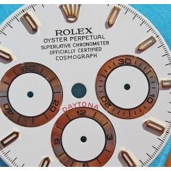 PRISTINE ROLEX 16523, 16528 18K GOLD COSMOGRAPH DAYTONA DIAL EL PRIMERO ZENITH CAL 4030