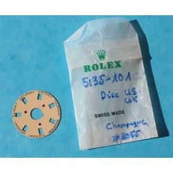Genuine Rolex Champagne Date Disc 3055, 5055 Part Ref 5134 101 President Day Date watches