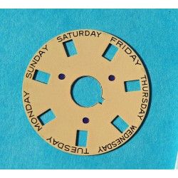 Genuine Rolex Champagne Date Disc 3055, 5055 Part Ref 5134 101 President Day Date watches