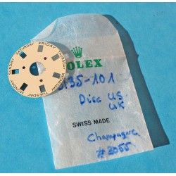 Genuine Rolex Champagne Date Disc 3055, 5055 Part Ref 5134 101 President Day Date watches
