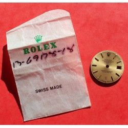 AUTHENTIQUE ROLEX CADRAN LADY OYSTER PERPETUAL DATE COULEUR OR