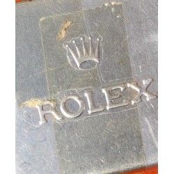 Rolex Vintage Boite métallique ancienne de stockage d'accessoires, outils, pièces détachées horlogères