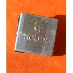 Rolex Vintage 50's Aluminum Watch Parts Tin Box tools Display Container hands, dials, insert, bezel, watchmaker horology spares